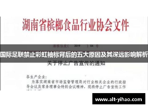 国际足联禁止彩虹袖标背后的五大原因及其深远影响解析